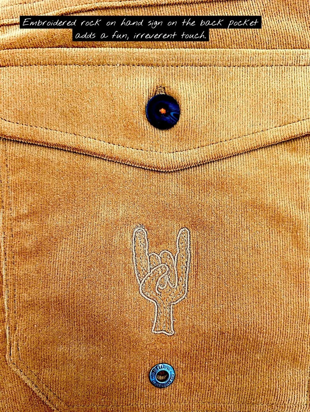 Brand-New Baja Llama Arroyo Sz XL/36 Camel/Brown Stretchy  Corduroy Walk Shorts - Picture 8 of 16
